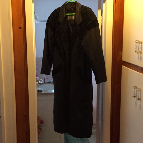 Winlit New York leather long coat - Picture 4 of 12